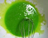 チョコミントのロールケーキ作り方3写真