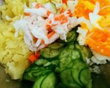 野菜は同時に⭐レンチン簡単♪ポテトサラダ作り方4写真