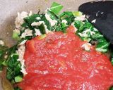 コラードのツナトマ炒め作り方4写真