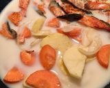 サーモン豆乳シチュー作り方7写真