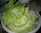 レタス de 巻き巻き ひき肉包み作り方1写真