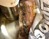 豚バラブロックの低温調理 香草パン粉焼き作り方2写真
