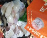 お酒と昆布でてっちり作り方1写真