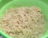 エビと糸みつばのシンプル中華風焼きそば作り方13写真