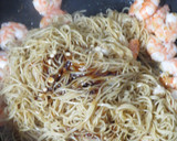 エビと糸みつばのシンプル中華風焼きそば作り方16写真