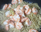 エビと糸みつばのシンプル中華風焼きそば作り方15写真
