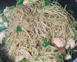 エビと糸みつばのシンプル中華風焼きそば作り方18写真