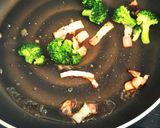 ブロッコリーとベーコンの和風パスタ作り方3写真