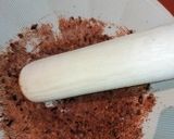 ノンオイル玉葱辛味噌ラーメン(すり鉢)作り方3写真