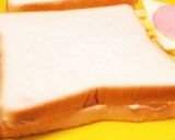 ハムとチーズと卵のホットサンド作り方3写真