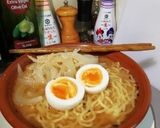 ノンオイル玉葱辛味噌ラーメン(すり鉢)作り方8写真