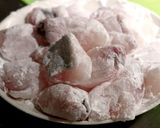 変わり鍋☆防災用クラッカーと鱈の牛乳鍋作り方3写真