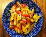 ちくわとパプリカのカレー風味きんぴら作り方5写真