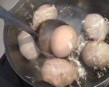 たまご大量消費◎オイスター煮卵作り方1写真