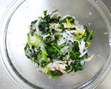 ほうれん草とカニカマ☆ゆず大根みぞれ和え作り方5写真