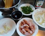 簡単！ウィンナーと玉ねぎのスパゲッティ作り方1写真