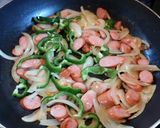 簡単！ウィンナーと玉ねぎのスパゲッティ作り方6写真