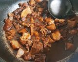 柔らか牛スジ煮込み(味噌仕立て)作り方5写真