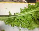 わさび菜とウィンナーの醤油マヨ和（あ）え作り方3写真