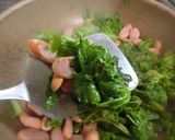わさび菜とウィンナーの醤油マヨ和（あ）え作り方14写真