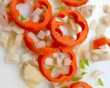 お節〜煮しめの残り野菜で!豆腐バーグ〜作り方1写真