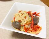 旨辛カンタン♪はすとにんじんのきんぴら作り方6写真