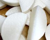 絶品！はんぶん手抜きの大根煮作り方1写真