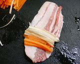 簡単お節！豚肉☆千切り八幡巻作り方3写真
