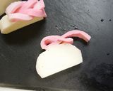 簡単お節！かまぼこ飾り切り☆片網あみ作り方2写真