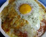女子力飯！①チーズエッグ焼きミートパスタ作り方11写真