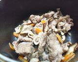 小松菜と豚肉のみぞれ雑煮作り方4写真