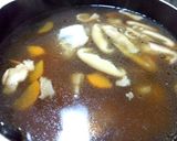 小松菜と豚肉のみぞれ雑煮作り方5写真