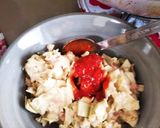 材料少なめ★簡単ピリ辛お好み焼き作り方2写真