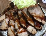 おもてなしに☆漬けて焼くだけ！簡単焼豚作り方4写真