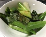 簡単　九条ネギ　油炒め作り方3写真