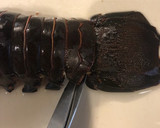 お父さんが伊勢海老のお刺身を作ったよ作り方2写真