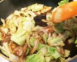 すき焼きうどん作り方2写真