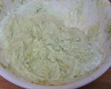 クリーミーな✨グリーンお好み焼き作り方2写真