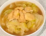 白菜と油揚げのたいたん（煮物）作り方3写真