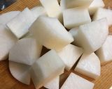 手羽先と大根生姜煮込み作り方2写真