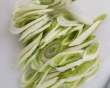 簡単！白ネギの豚丼作り方1写真