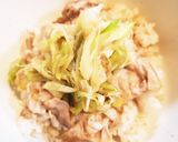 簡単！白ネギの豚丼作り方5写真
