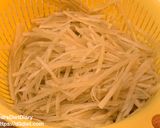 ヤーコンのきんぴら作り方1写真