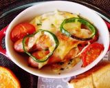 ピザ風あらびきソーセージと野菜焼き♪～♪作り方2写真