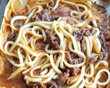 バラ焼きうどん作り方5写真