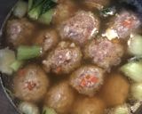 鶏団子入り具沢山お雑煮作り方5写真