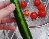 きゅうりとプチトマトのピック作り方1写真