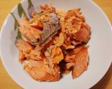 コク旨！鮭とブロッコリーのクリームパスタ作り方2写真