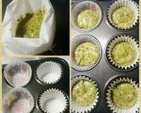 ピーナッツバター&ほうれん草カップケーキ作り方6写真