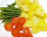 茹でて和えるだけ！ジェノベーゼスパゲティ作り方1写真